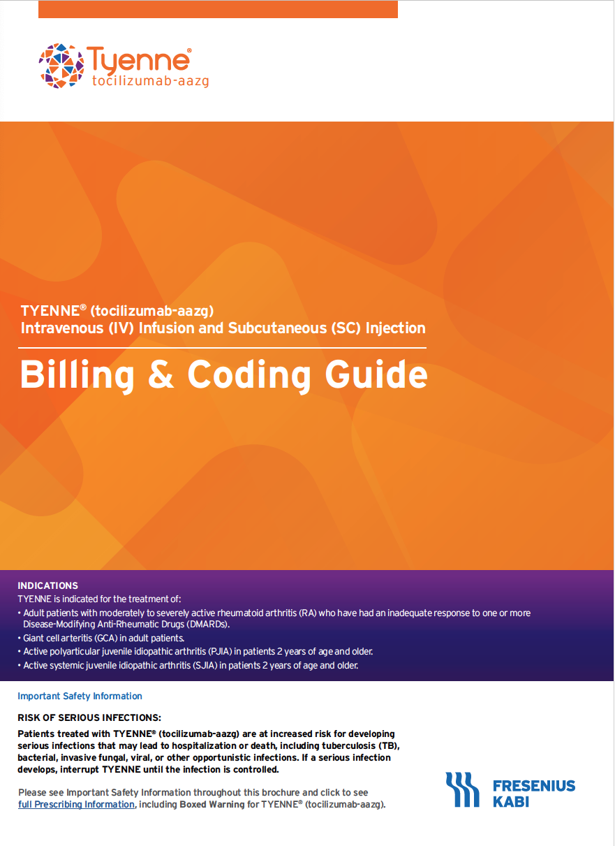 Thumbnail of the TYENNE Billing and Coding Guide