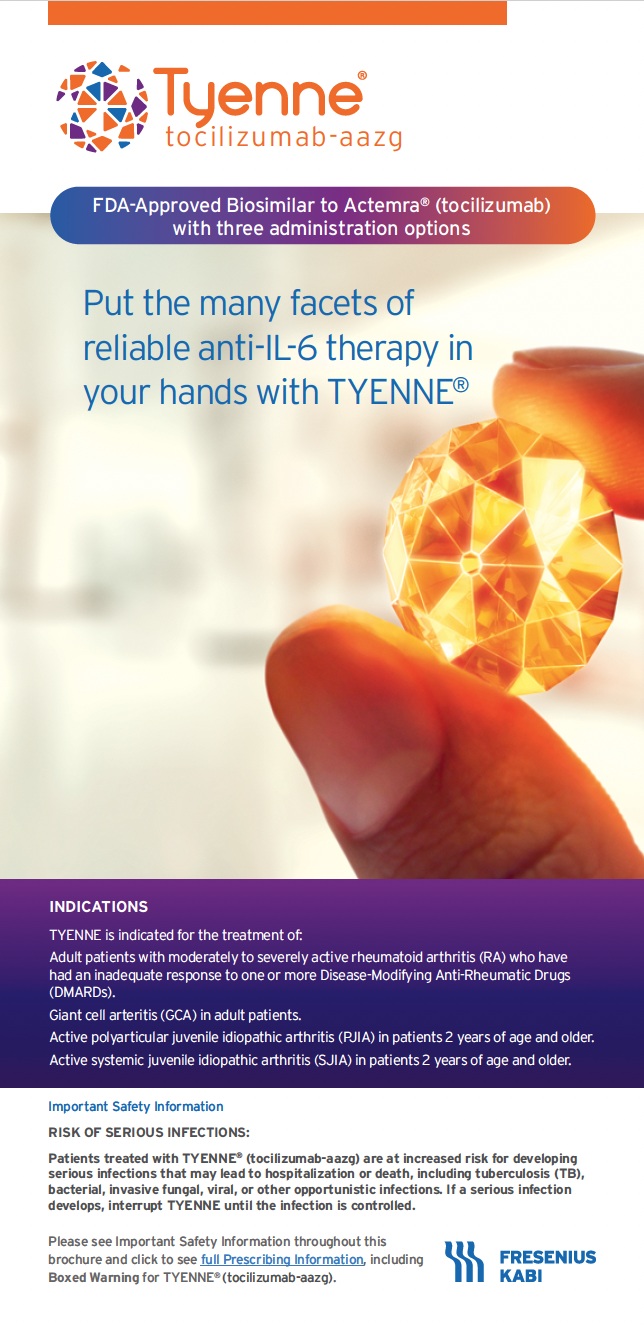 Thumbnail of the TYENNE HCP Brochure